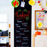 DIY Chalkboard Sticker Paper Roll Removable Black Board Sheet