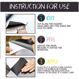 DIY Chalkboard Sticker Paper Roll Removable Black Board Sheet
