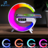Multifunctional Lamp With Bluetooth Speaker Wireless Charger Sunrise
