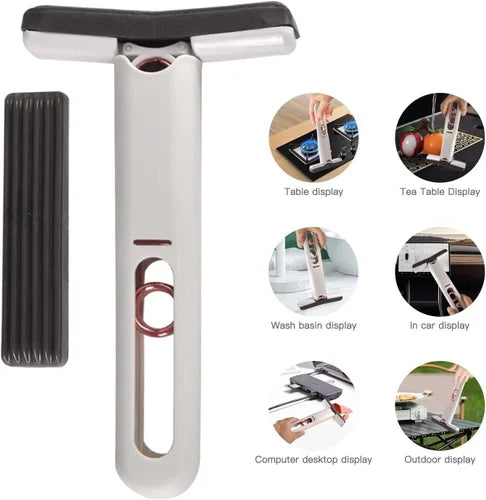 Portable Self-Squeeze Mini Mop for Floor Cleaning 180°Powerful