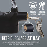 Alarm Lock Padlock Anti-Theft Security System Door Safety Lock
