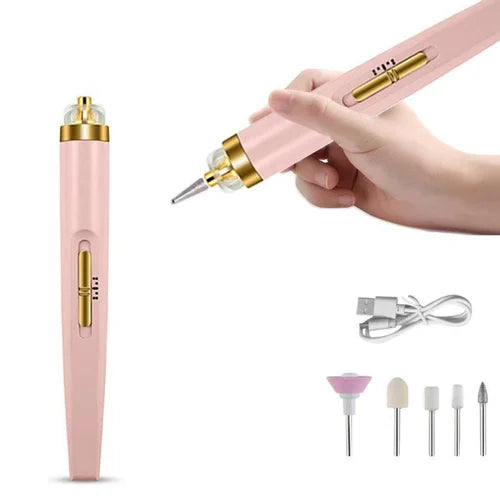 Rechargeable Flawless Salon Nail Finishing Touch Electric Nail Drill