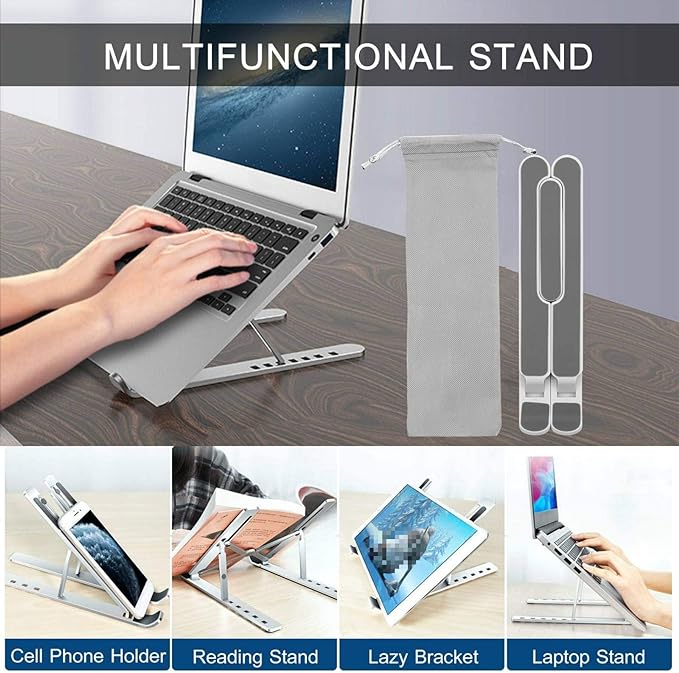 Laptop Stand Foldable Non-slip Stand For Laptop And Tablet