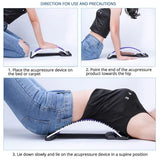 Magic Back Stretcher Lower Lumbar Massage Support Spine Pain Relief