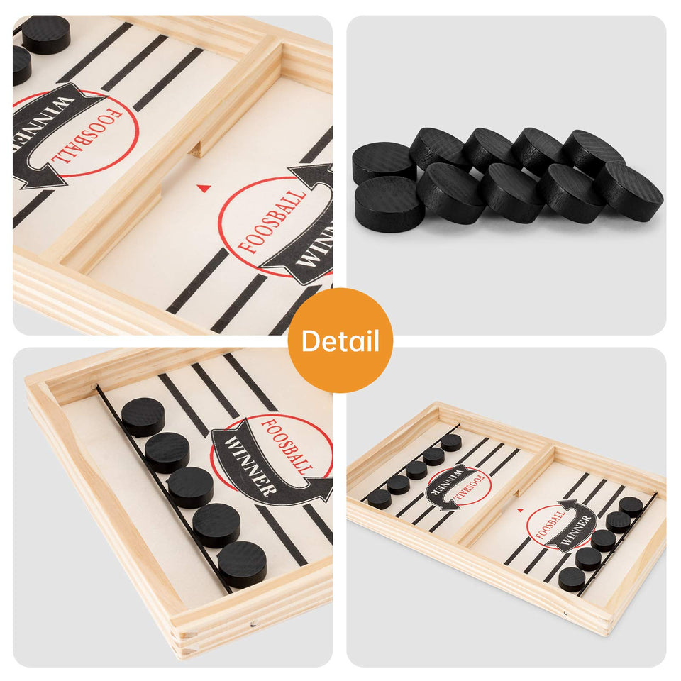 Fast Sling Puck Board Game – Safe for Kids