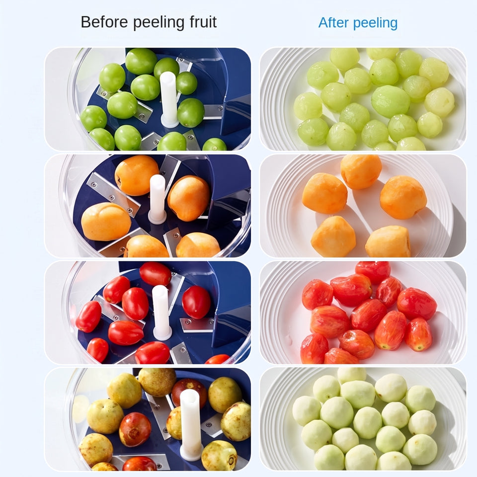 Electric Fruit & Vegetable Peeling Machine – Peeler with Stainless Steel Blades