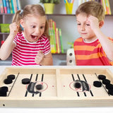 Fast Sling Puck Board Game – Safe for Kids